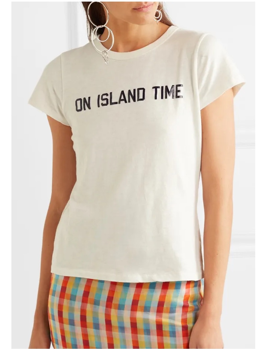 J. Crew On ISLAND TIME Short Sleeve Tee